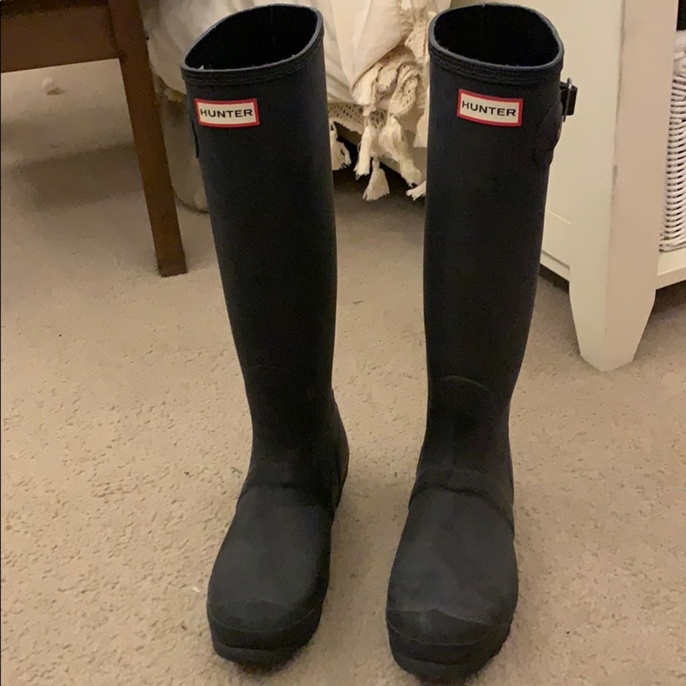 Hunter rain boots